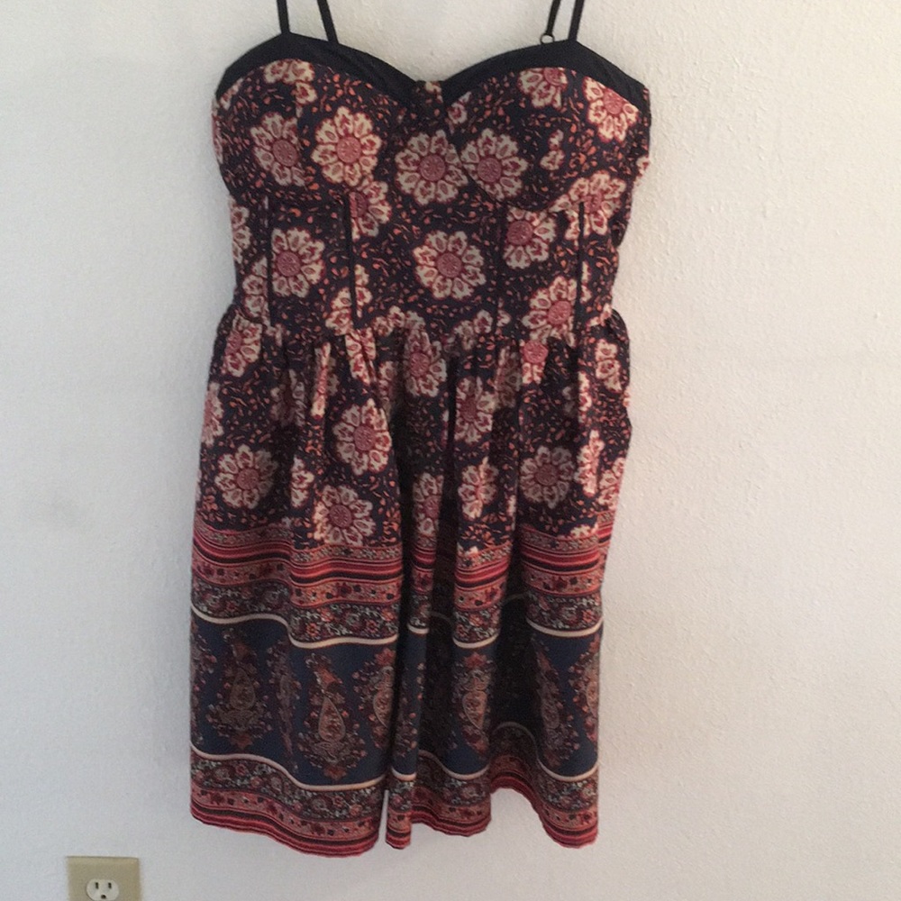 Sundress with Indian pattern